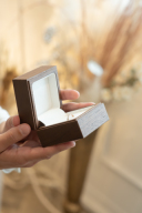 リング＆お手元ショット