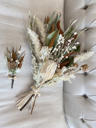 新ブーケ&ブートニア