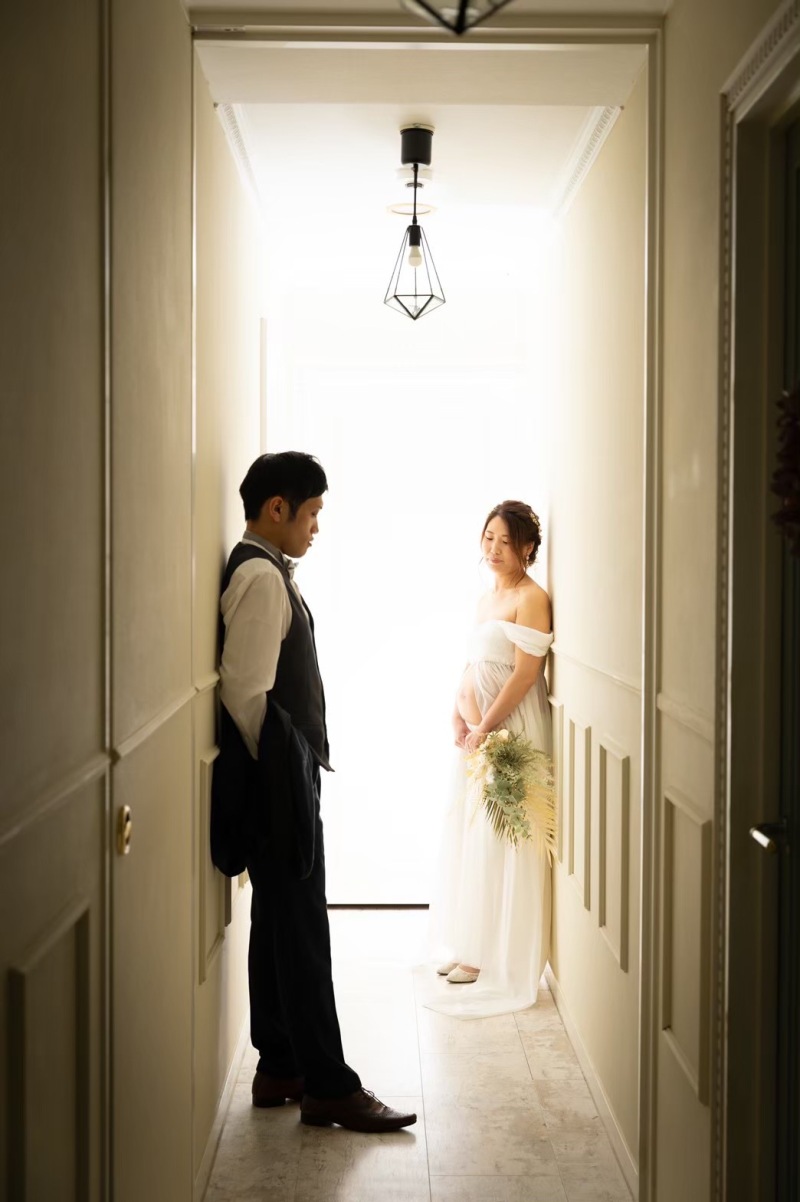 廊下ショット♡