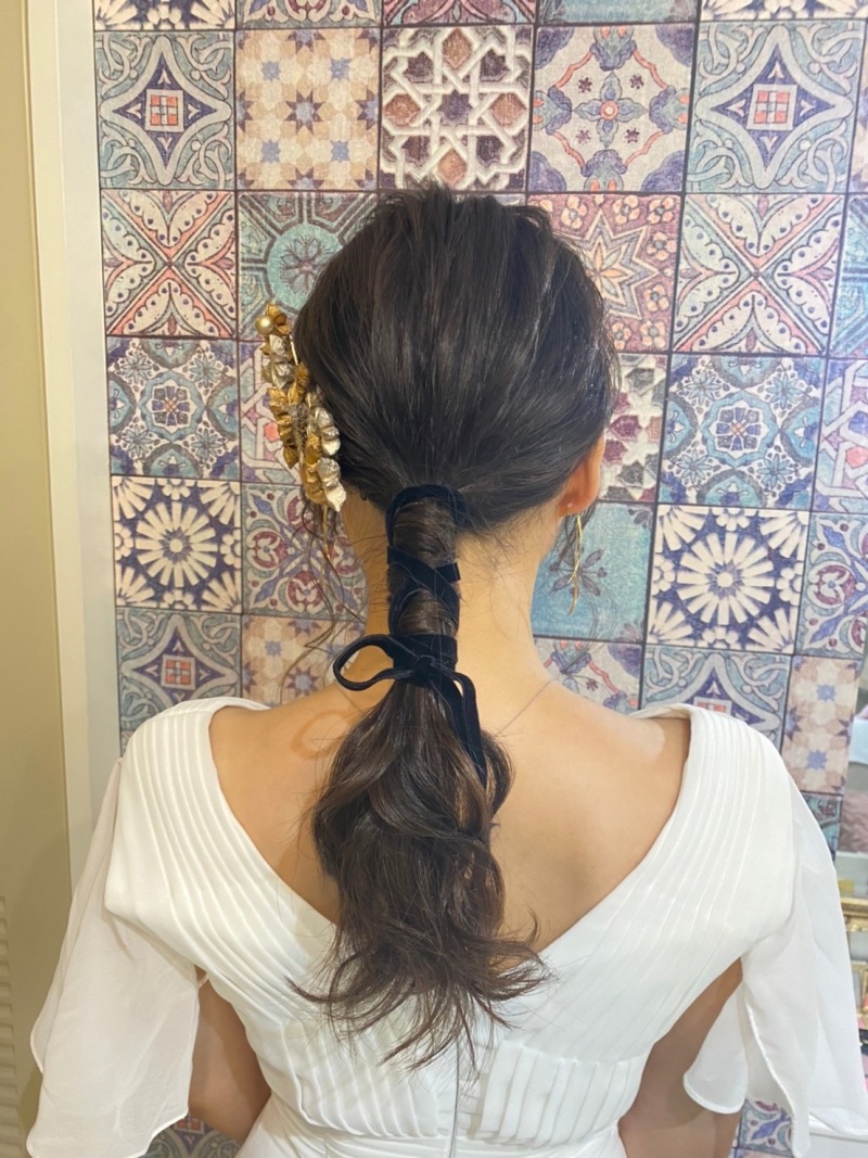 ウェディングヘアメイク
