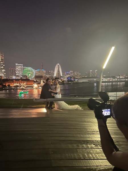 撮影風景