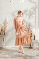 春色ゲストドレス