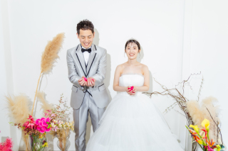 コンフェッティ撮影