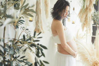 スタジオ・マタニティ衣装フォト