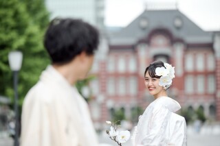丸の内ロケーション・和装ウェディングフォト②