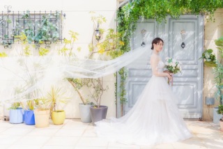 ベールなびかせショット集