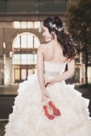 Christian Louboutinのシューズ 共に。丸の内ナイトロケーション