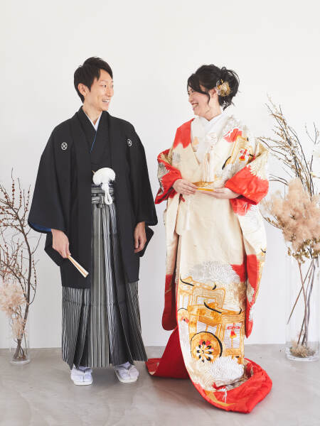 スタジオ撮影・和装＆洋装2着フォト①