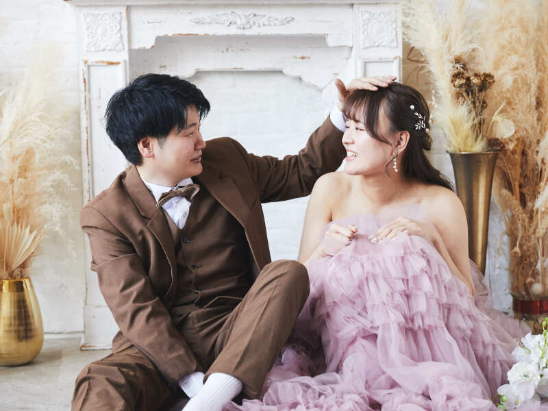 仲良しくっつきフォト