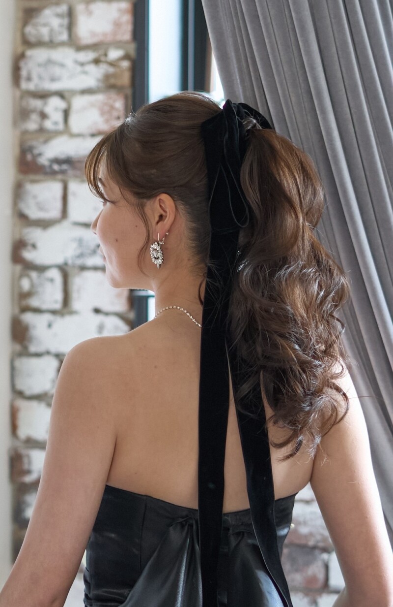 ロングヘアアレンジ