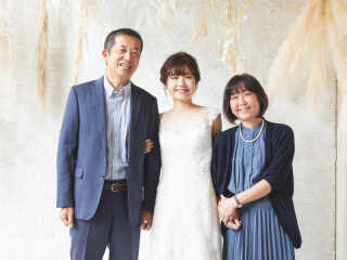  スタジオ撮影・ご家族も一緒にウェディングフォト②