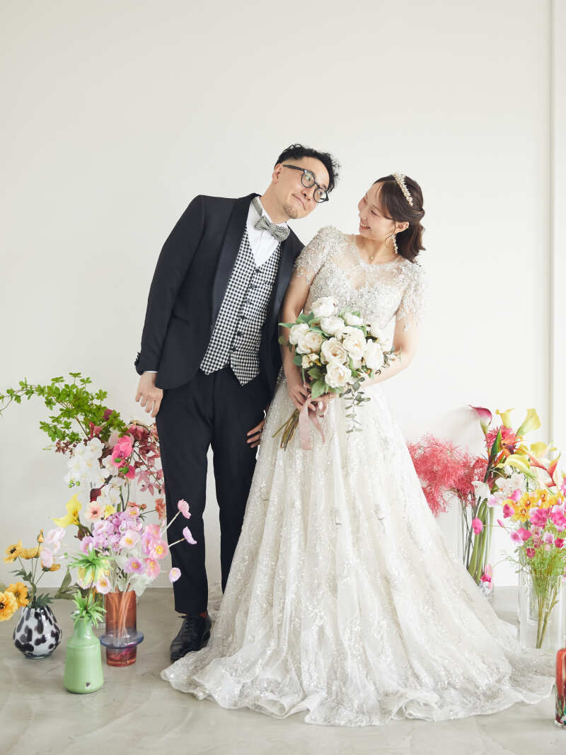 韓国ドレスで華やかフォト