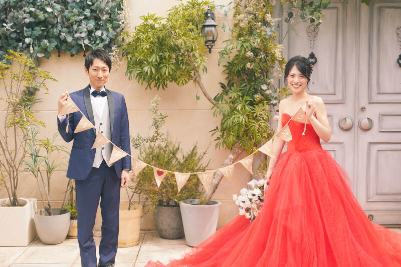  スタジオ撮影・和装＆洋装2着フォト②