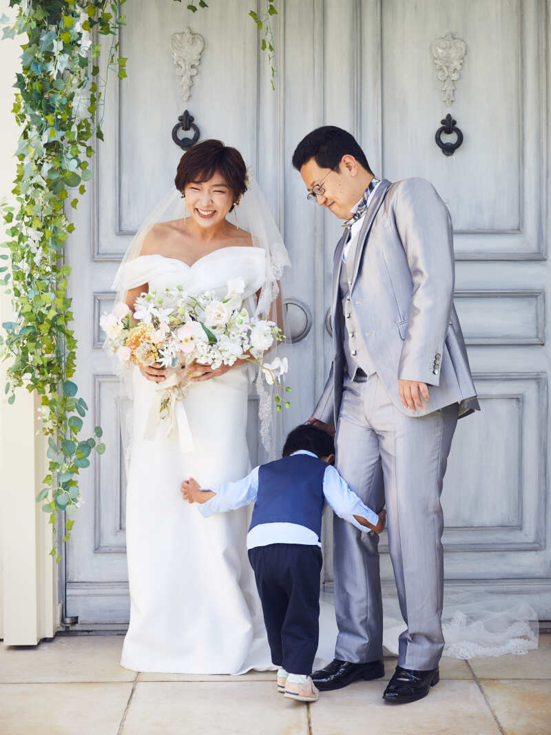 お子様とのお茶目ショット