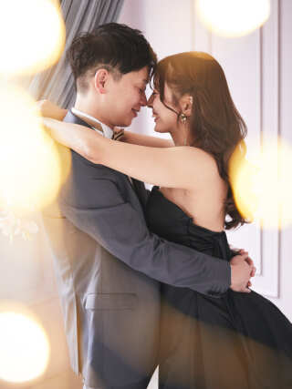 ブラックドレスで可愛いお写真