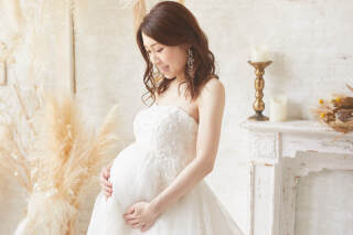 スタジオ撮影・マタニティウェディングフォト2着