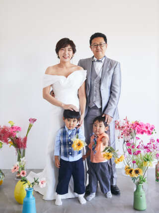 大切な家族アイテムと共に