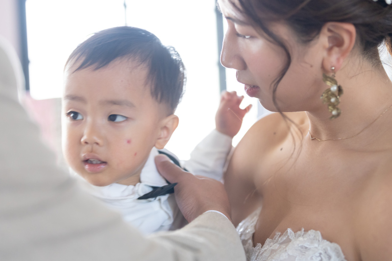 家族との自然体なフォト