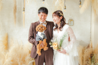 ペットウェディングフォト