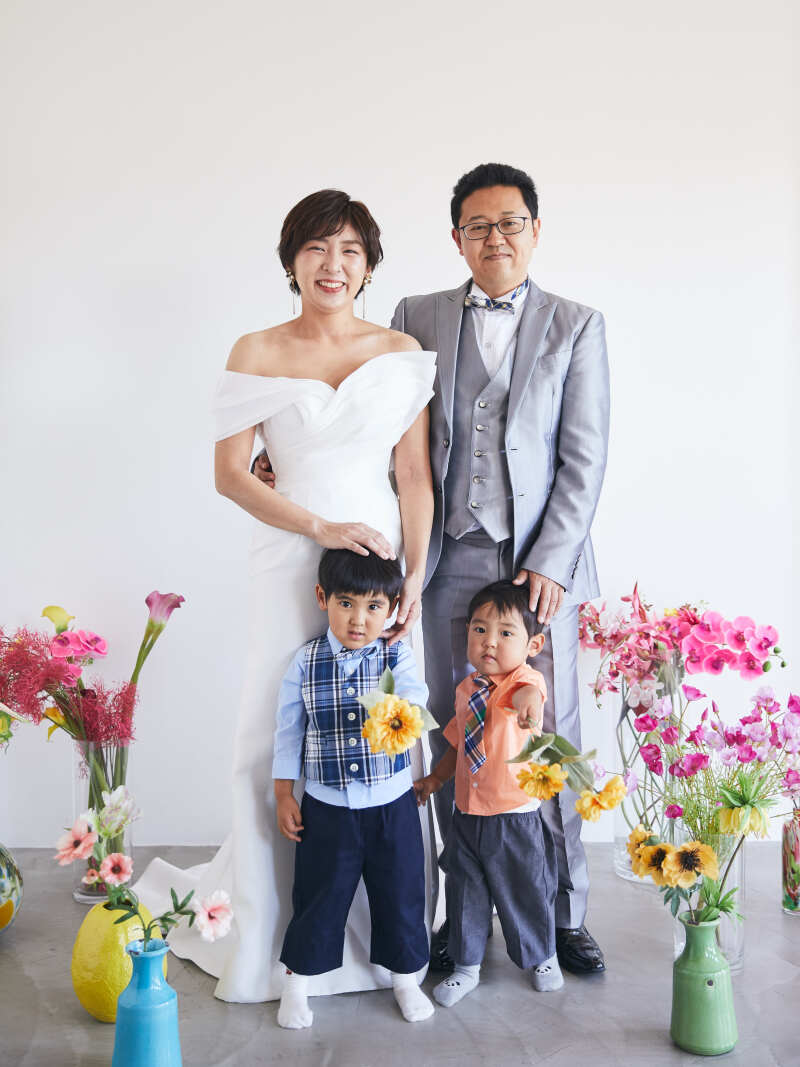 ご家族ウェディングフォト