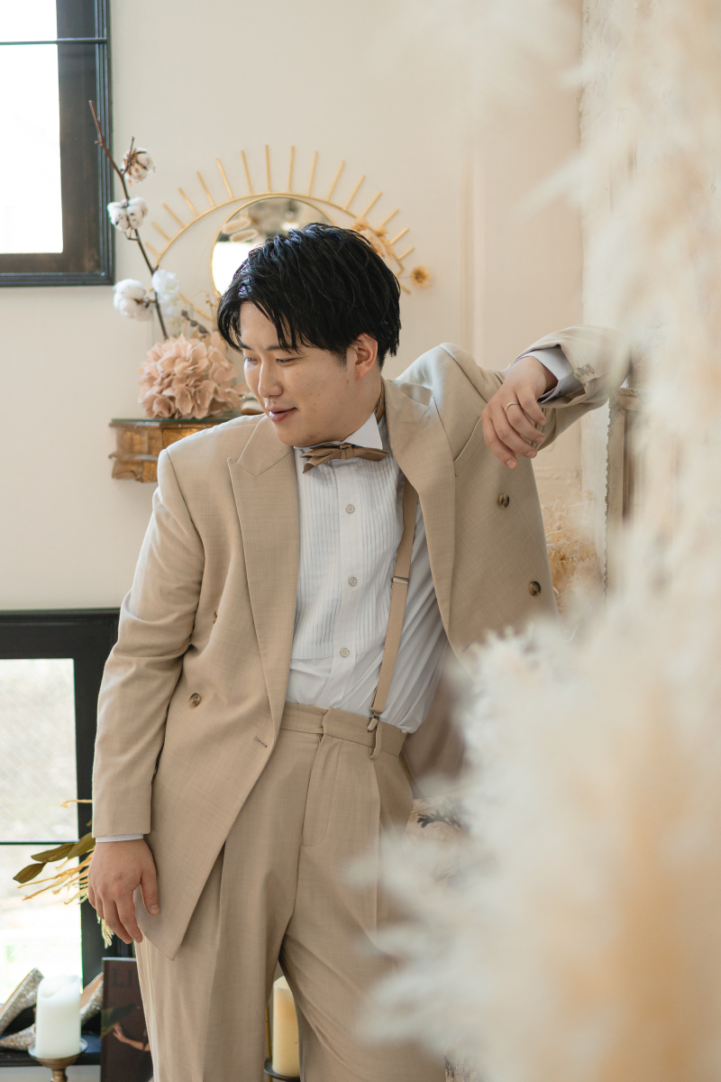 ご新郎様ソロショット