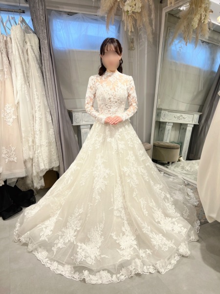 長袖ドレスご紹介