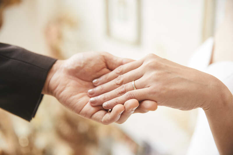 指輪キラキラショット