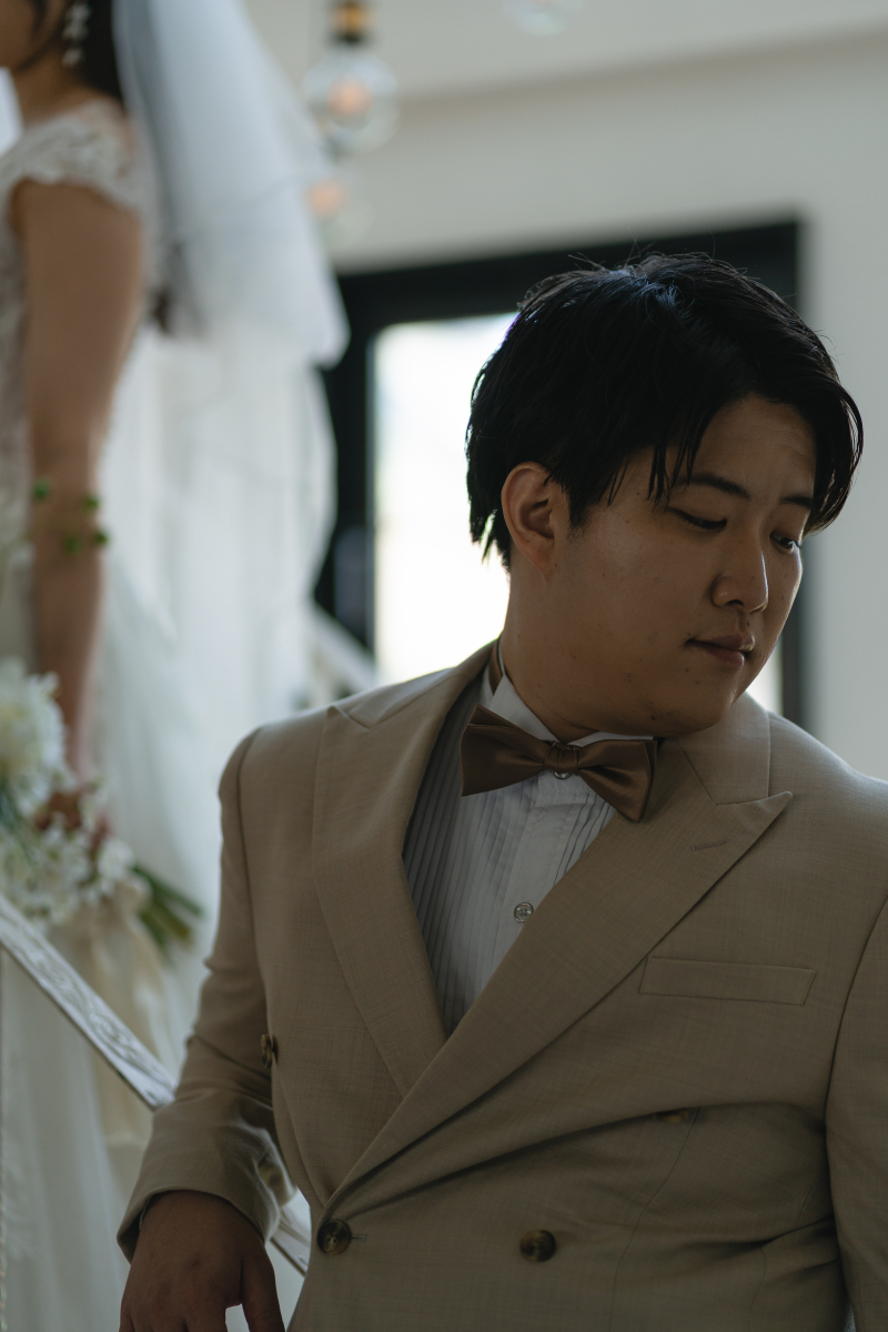 ご新郎様ソロショット