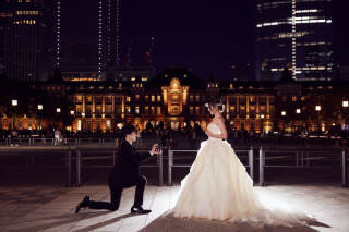 丸の内ナイトロケーションフォト