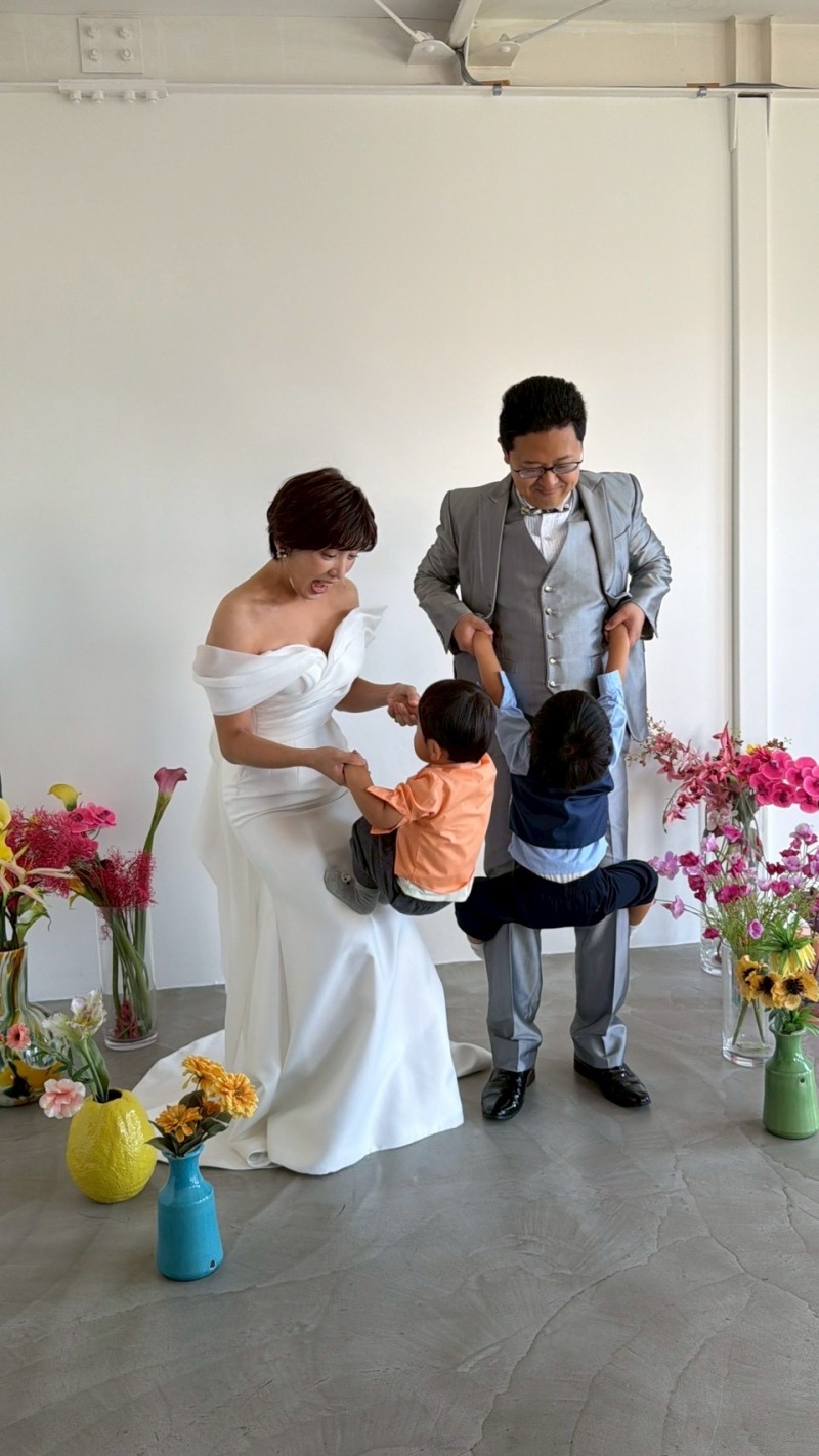 家族ウェディングフォト