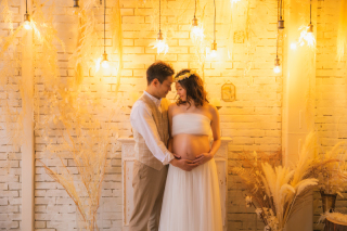 スタジオ・マタニティ衣装フォト