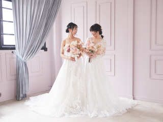 スタジオ撮影・ガールズフォトウェディング