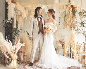 スタジオ撮影・ウェディング2着付きフォト①