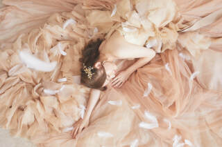 スタジオ撮影・ヌードヘイリーでウェディングフォト①