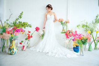 スタジオ撮影・ソロウェディング