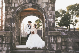 丸の内　和田倉にてマジックアワー