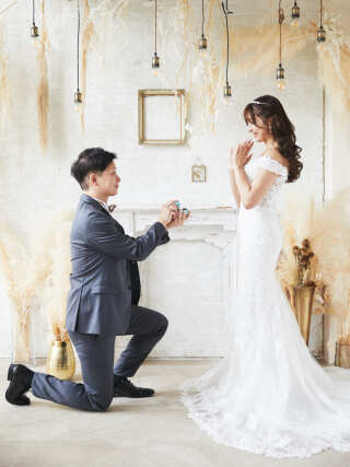 プロポーズ風ショット