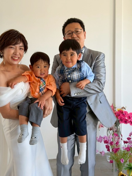 家族ウェディングフォト