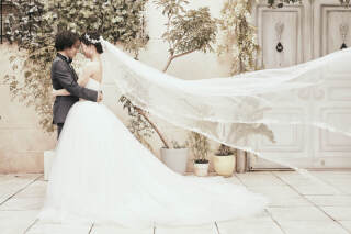 スタジオ撮影・ヴェラウォン フェルナンダ着用ウェディングフォト