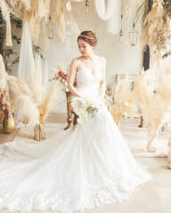 スタジオ撮影・マーメイドドレス