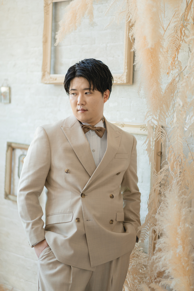 ご新郎様ソロショット