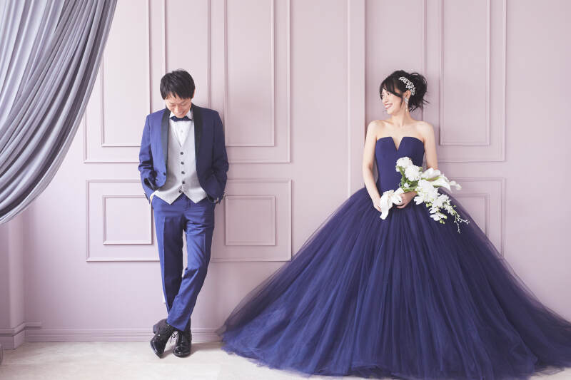  スタジオ撮影・和装＆洋装2着フォト③