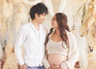 スタジオ撮影・マタニティウェディング・マタニティ衣装2着付きフォト②