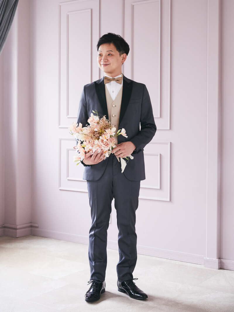 ご新郎様ソロショット