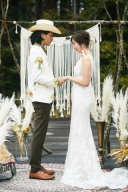 グランピングウェディングフォト撮影