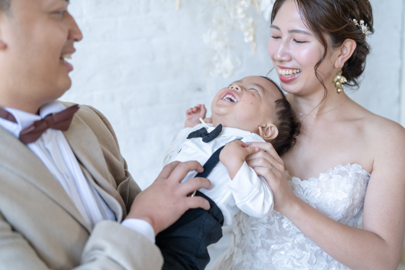 家族との自然体なフォト