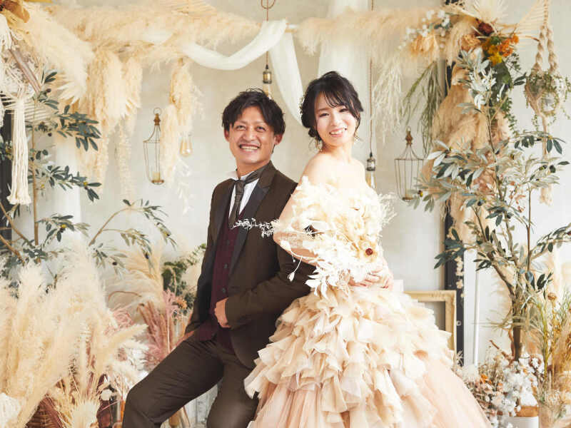 スタジオ撮影・ヴェラウォン ヌードヘイリーでウェディングフォト