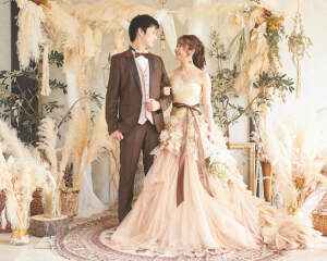 スタジオ撮影・3着ウェディングフォト①