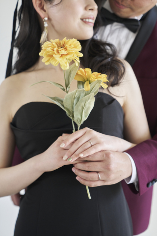 スタジオ　2着ウエディングフォト