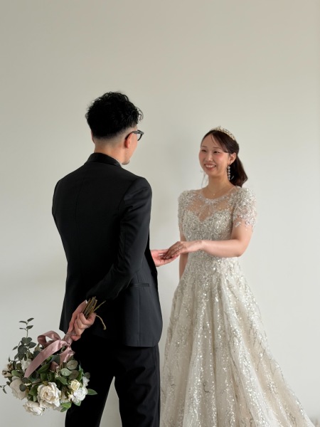 韓国ドレスで韓国風フォト